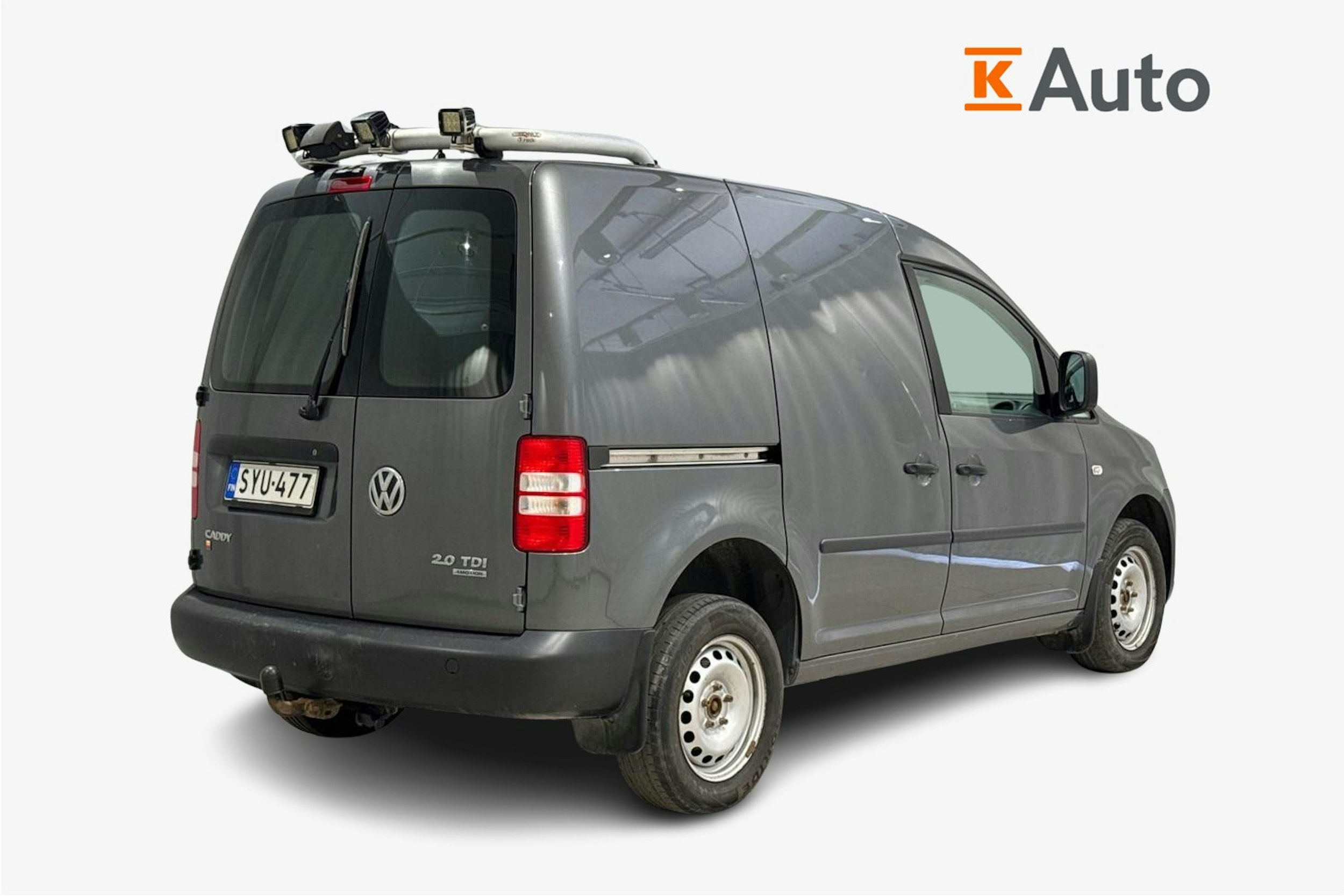 harmaa Volkswagen Caddy 2012 kuva 2.