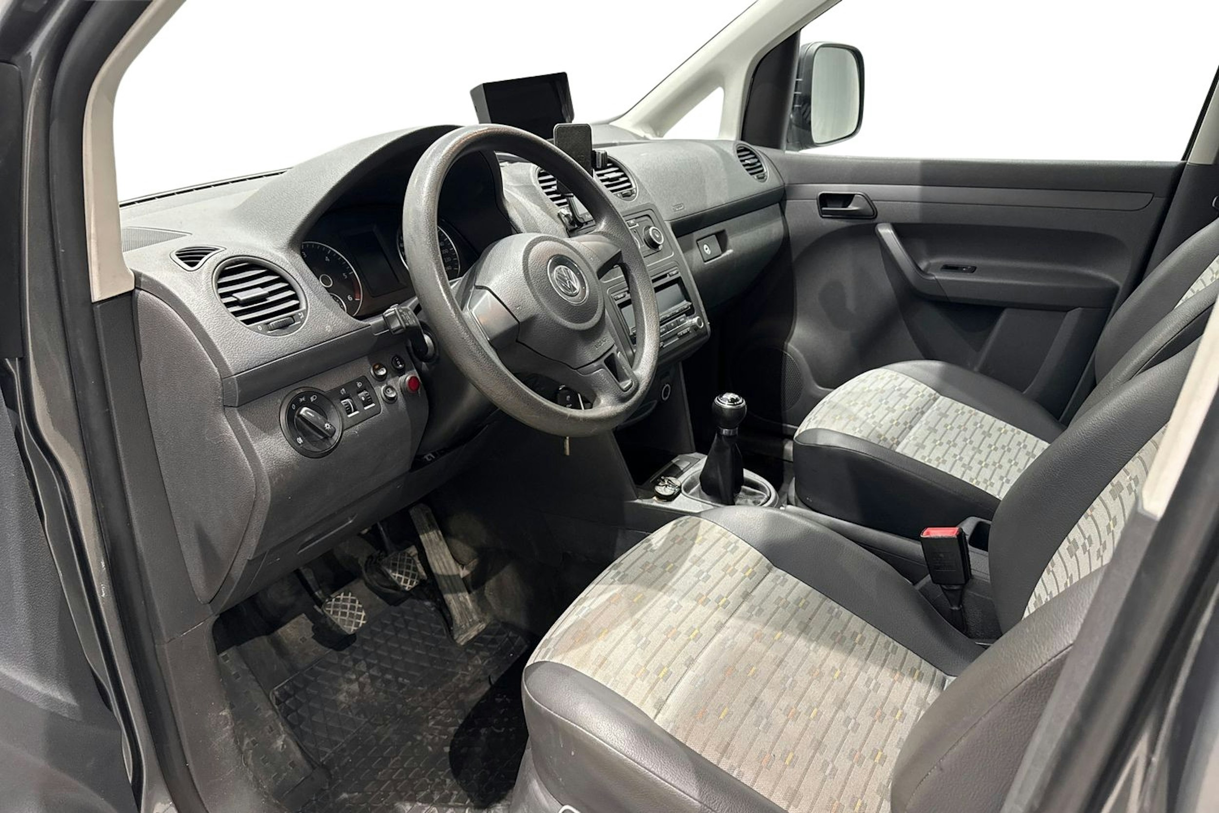 harmaa Volkswagen Caddy 2012 kuva 7.