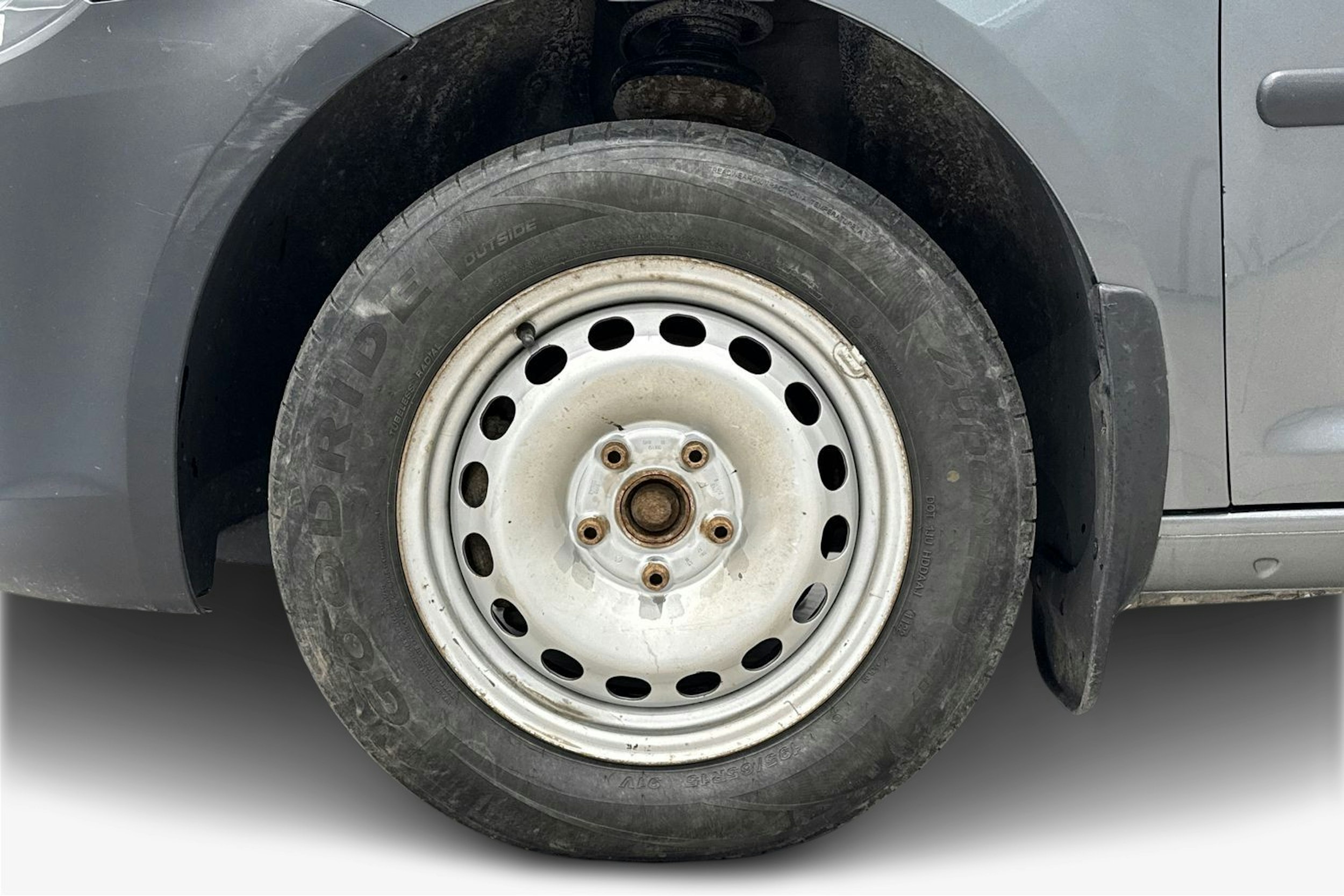 harmaa Volkswagen Caddy 2012 kuva 10.