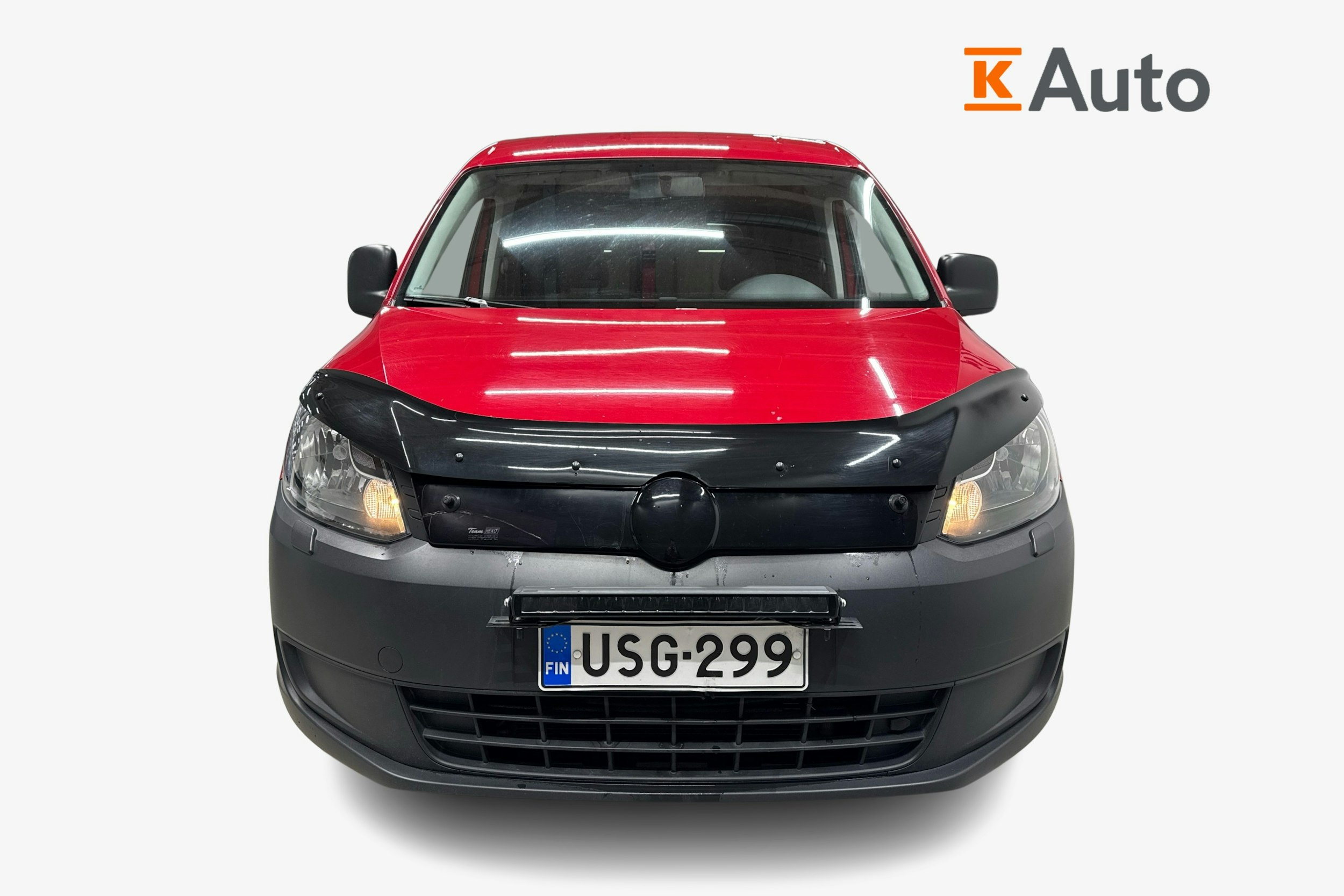 punainen Volkswagen Caddy 2012 kuva 4.