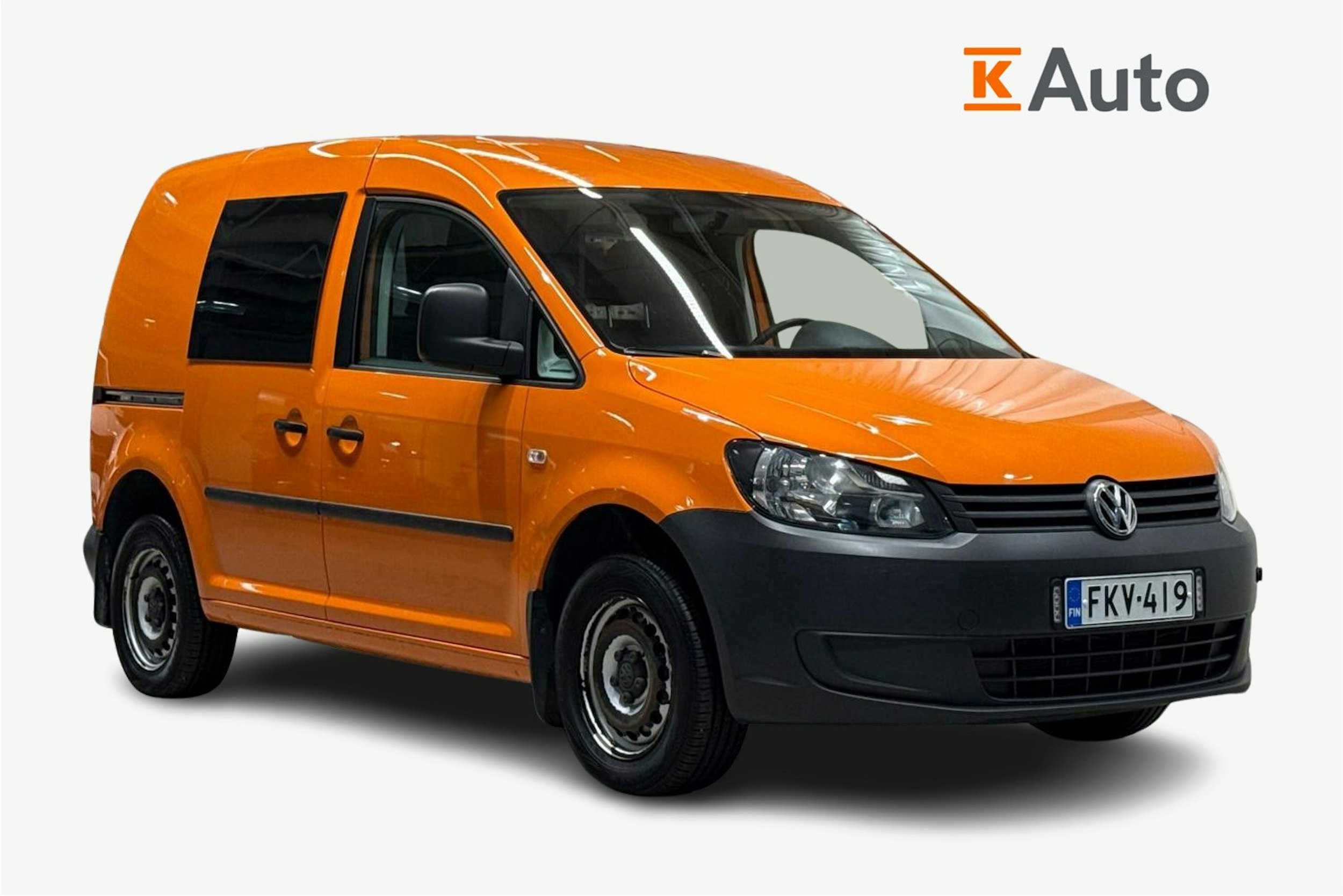 valkoinen Volkswagen Caddy 2013 kuva 1.