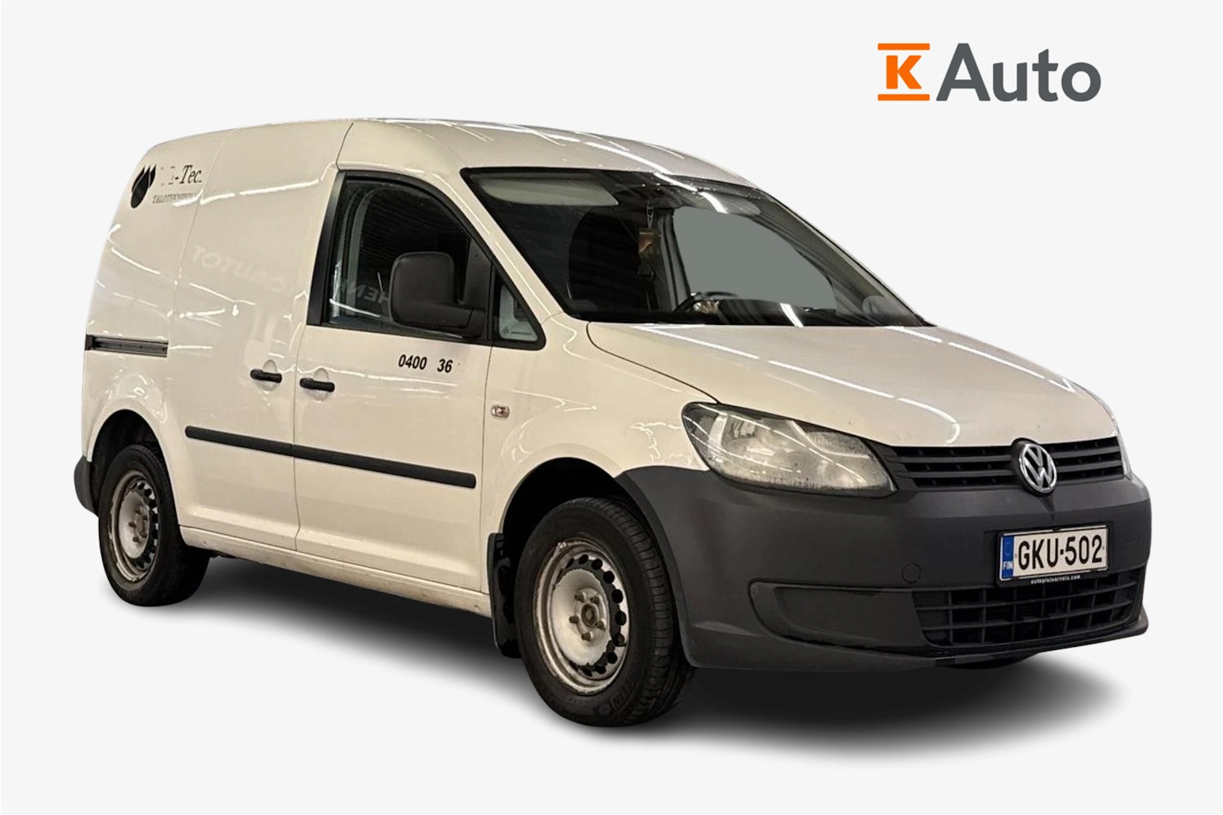 valkoinen Volkswagen Caddy 2013 kuva 1.