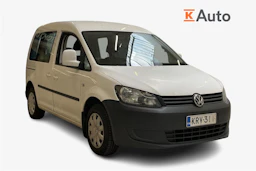 valkoinen Volkswagen Caddy 2013 kuva 1.