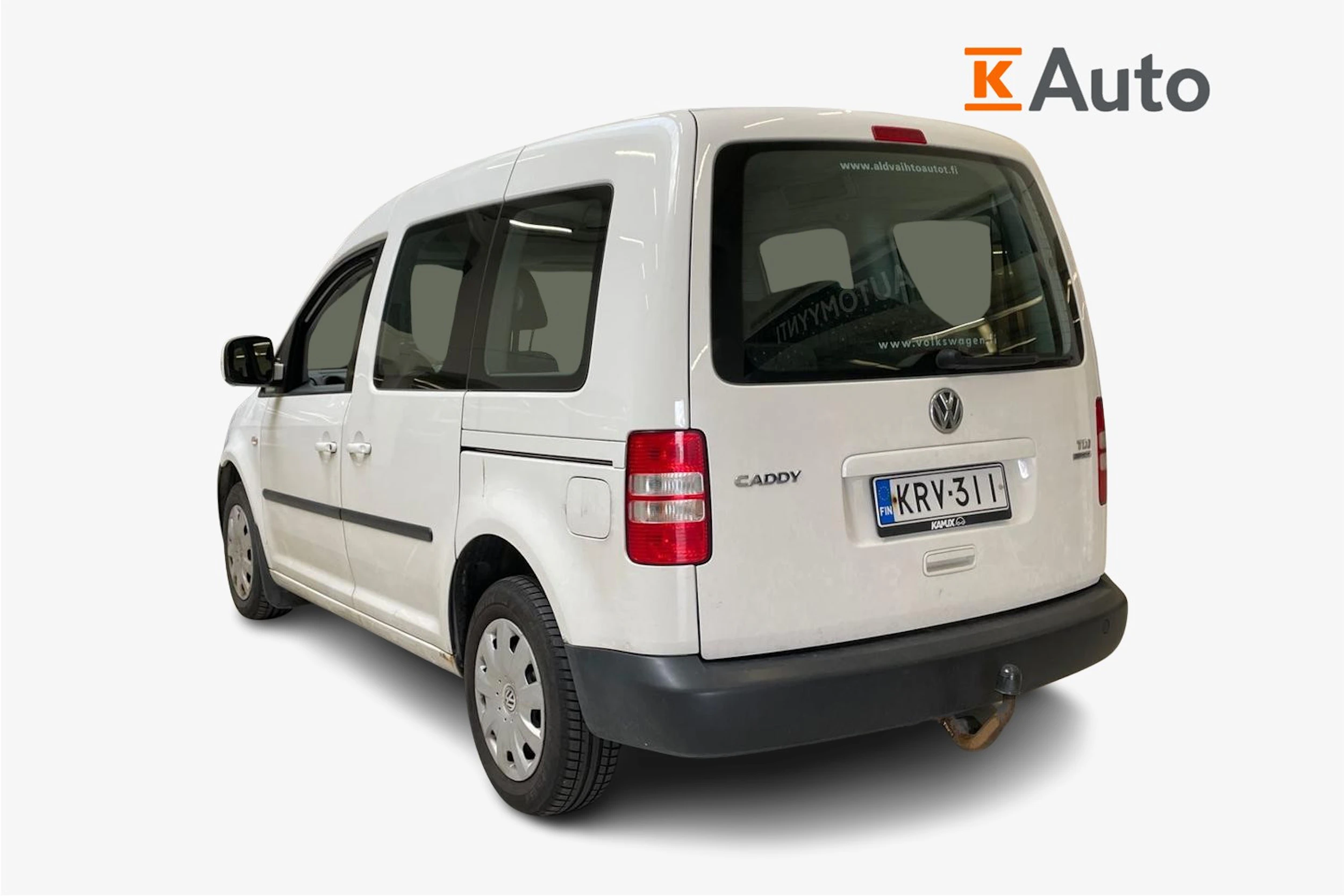valkoinen Volkswagen Caddy 2013 kuva 2.