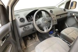 valkoinen Volkswagen Caddy 2013 kuva 3.