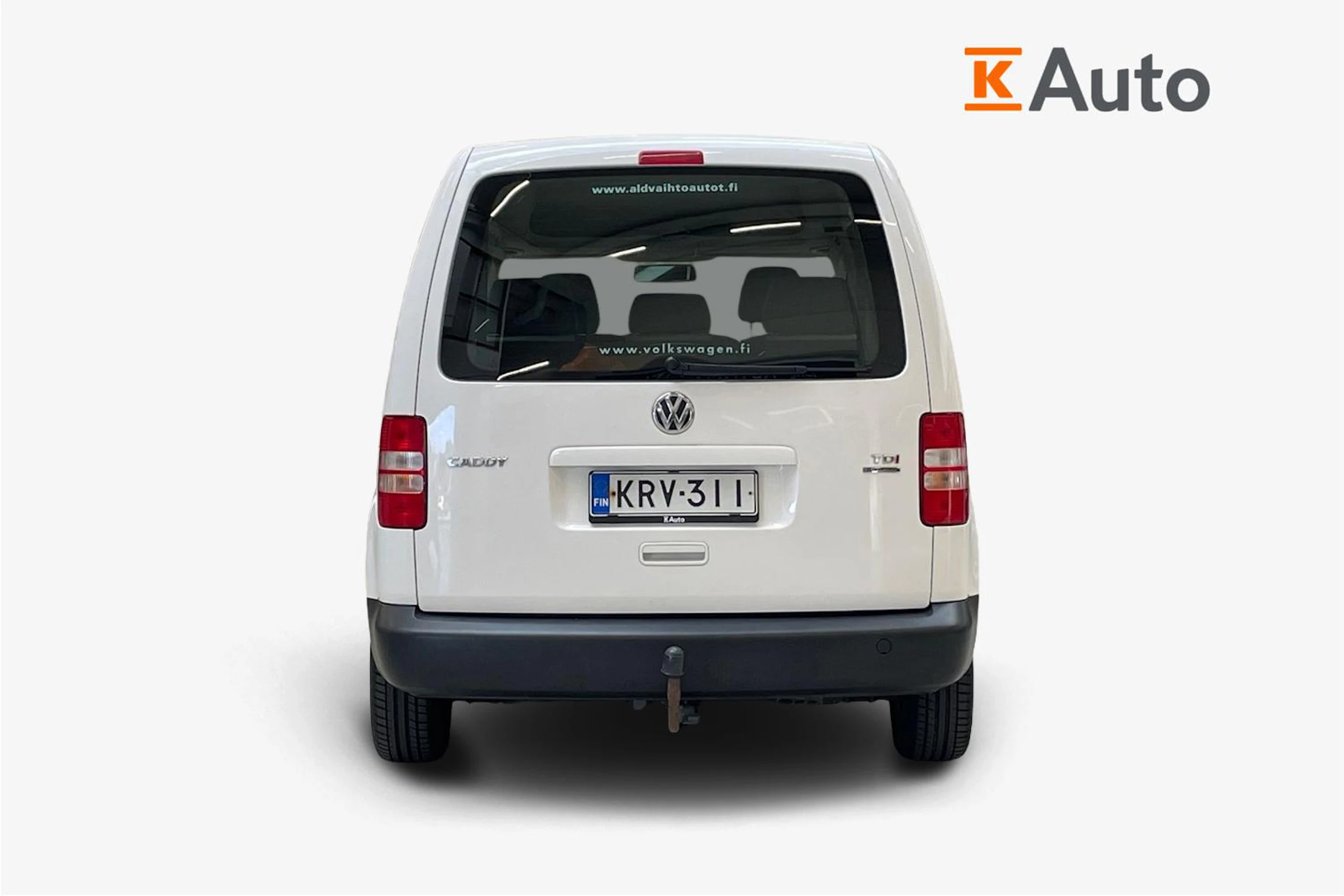 valkoinen Volkswagen Caddy 2013 kuva 4.