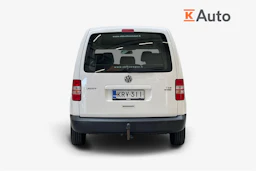 valkoinen Volkswagen Caddy 2013 kuva 4.