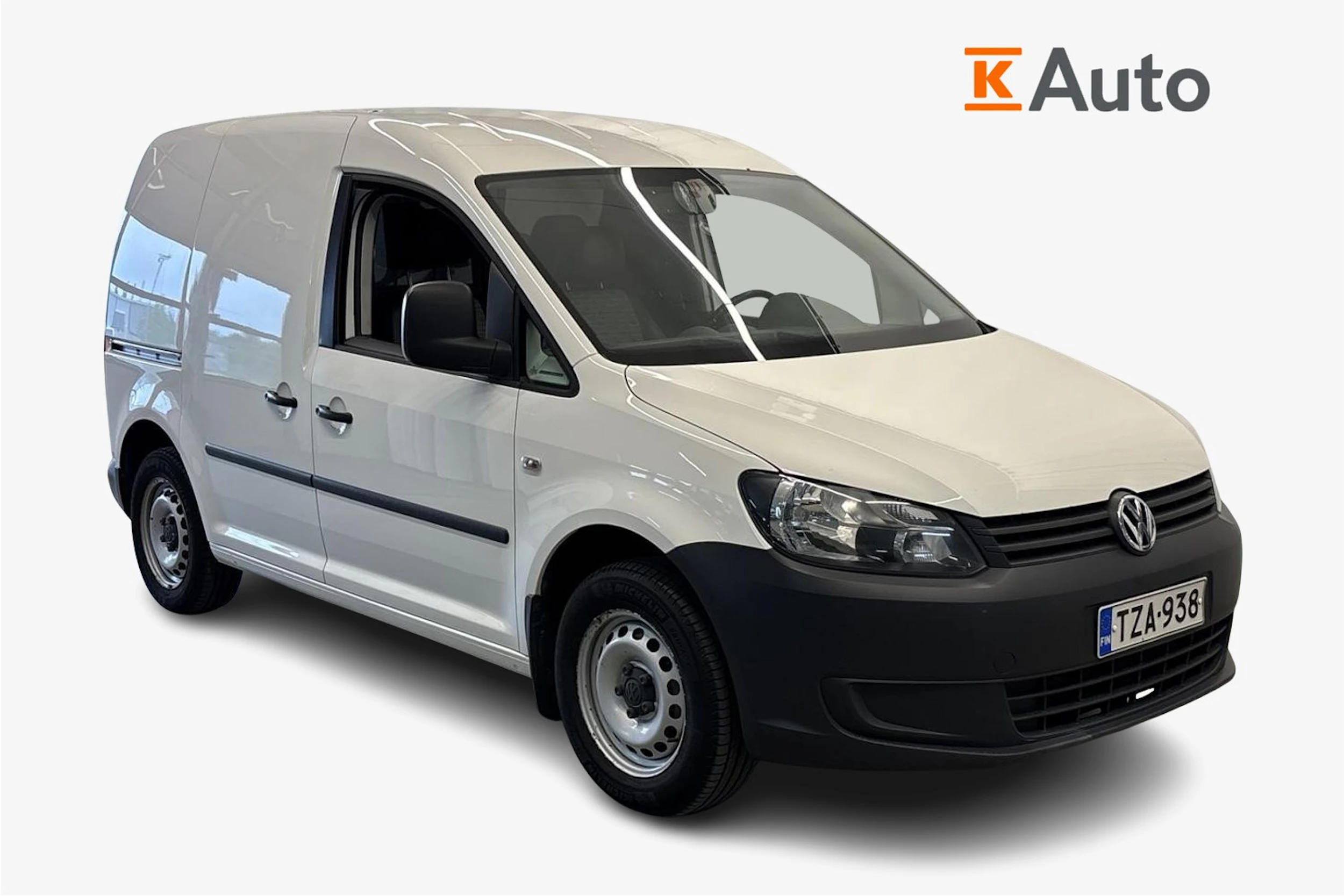 valkoinen Volkswagen Caddy 2013 kuva 1.