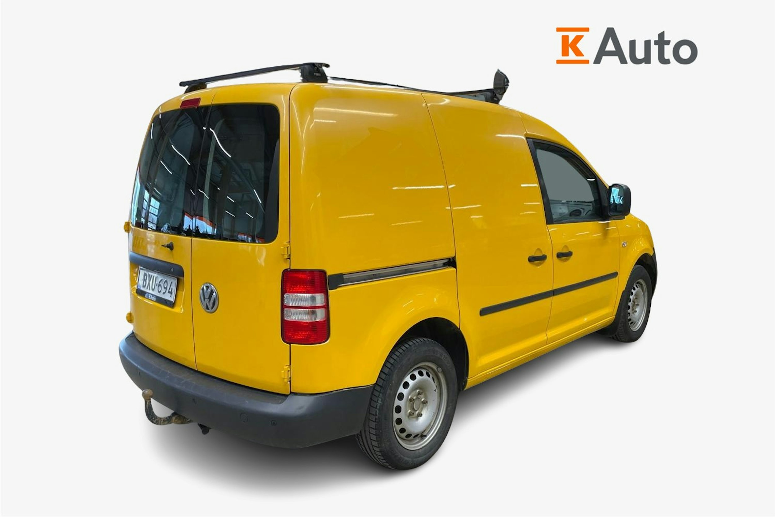 keltainen Volkswagen Caddy 2014 kuva 2.