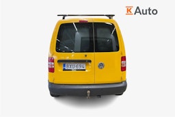 keltainen Volkswagen Caddy 2014 kuva 3.