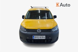 keltainen Volkswagen Caddy 2014 kuva 4.
