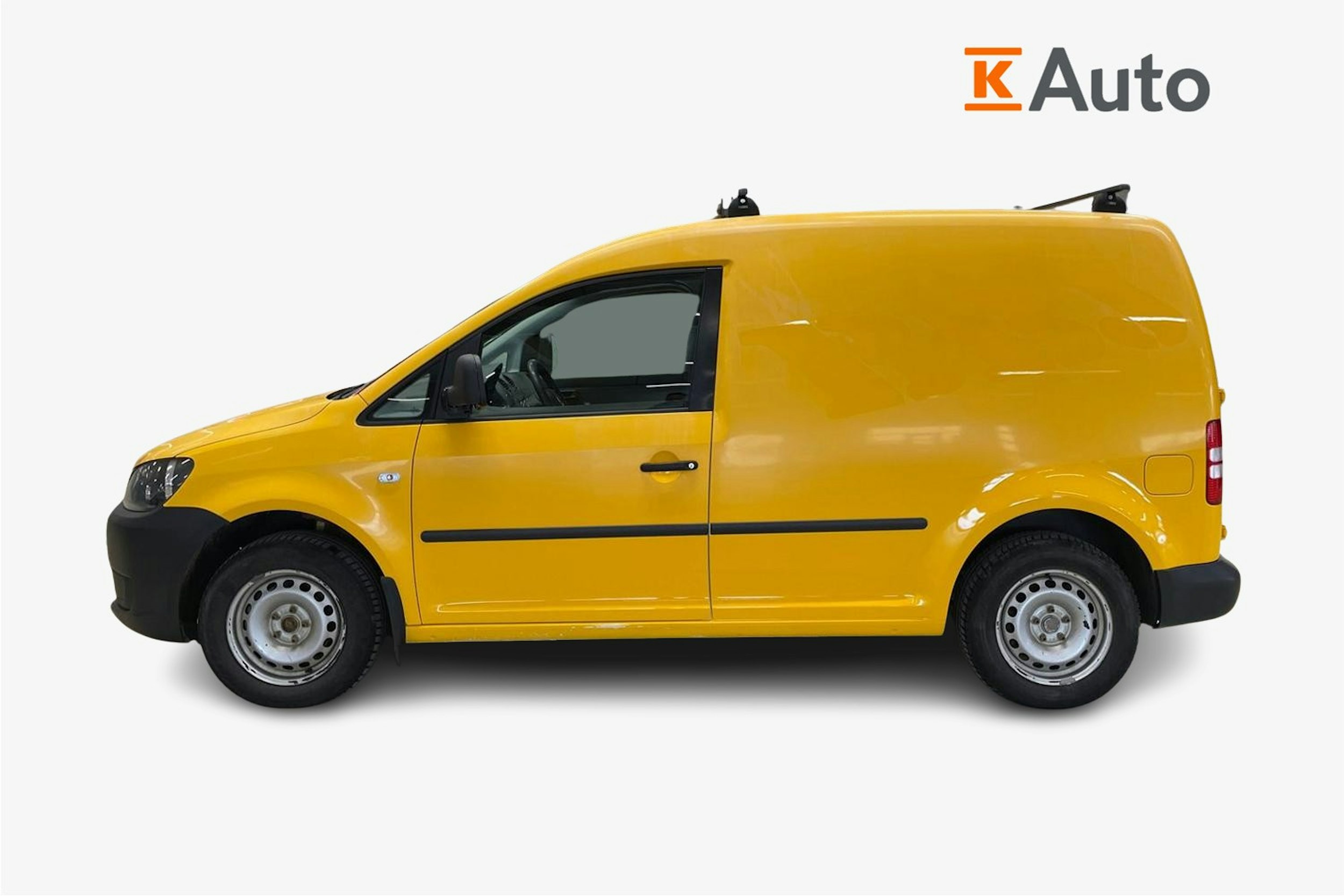 keltainen Volkswagen Caddy 2014 kuva 5.