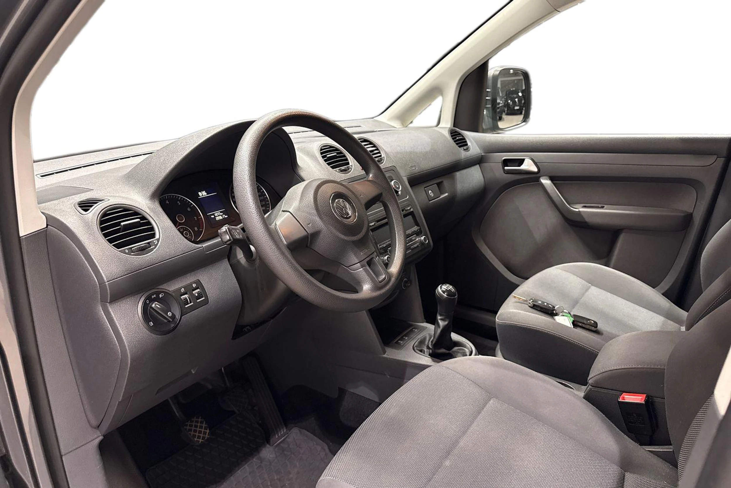 harmaa Volkswagen Caddy 2014 kuva 8.