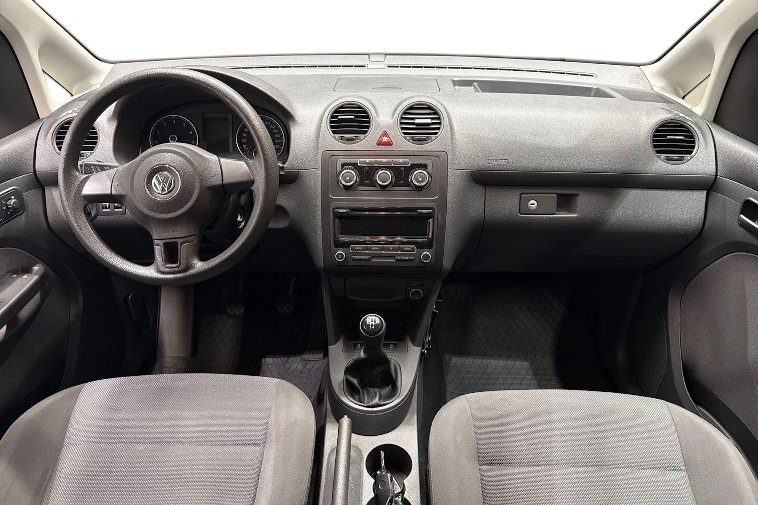 harmaa Volkswagen Caddy 2014 kuva 9.