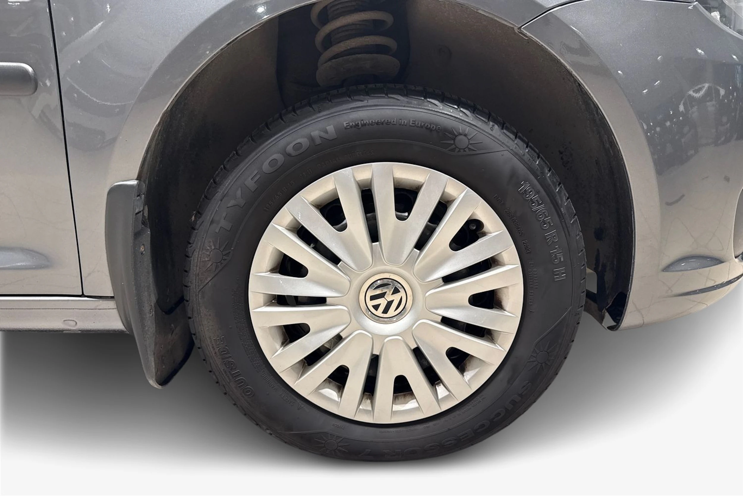 harmaa Volkswagen Caddy 2014 kuva 12.