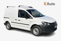 valkoinen Volkswagen Caddy 2014 kuva 1.