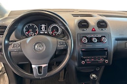 valkoinen Volkswagen Caddy 2014 kuva 9.