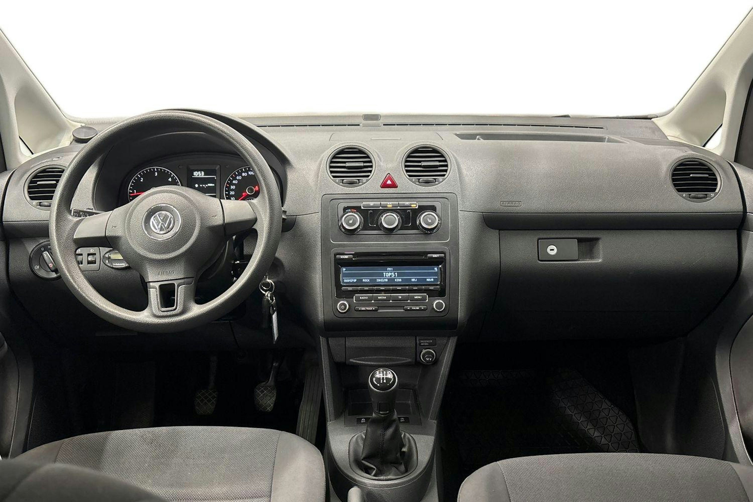 valkoinen Volkswagen Caddy 2014 kuva 9.