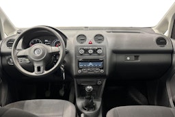 valkoinen Volkswagen Caddy 2014 kuva 9.