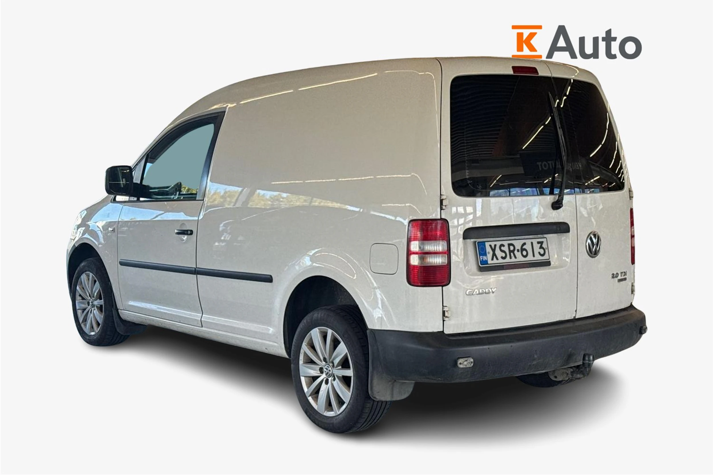 valkoinen Volkswagen Caddy 2014 kuva 2.
