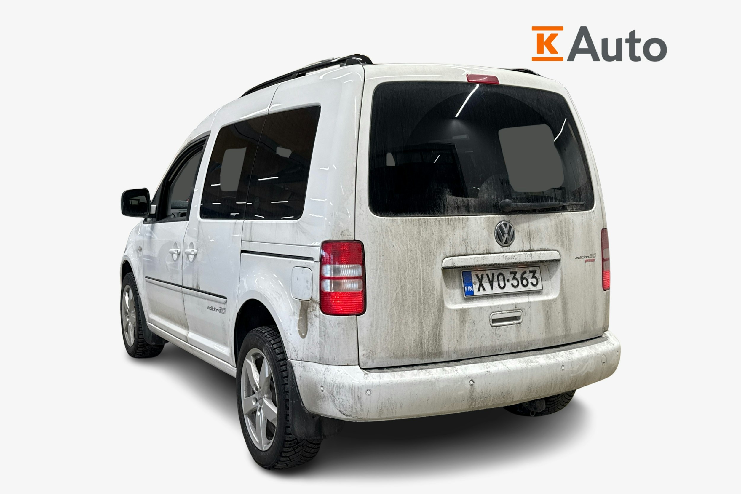 valkoinen Volkswagen Caddy 2014 kuva 2.