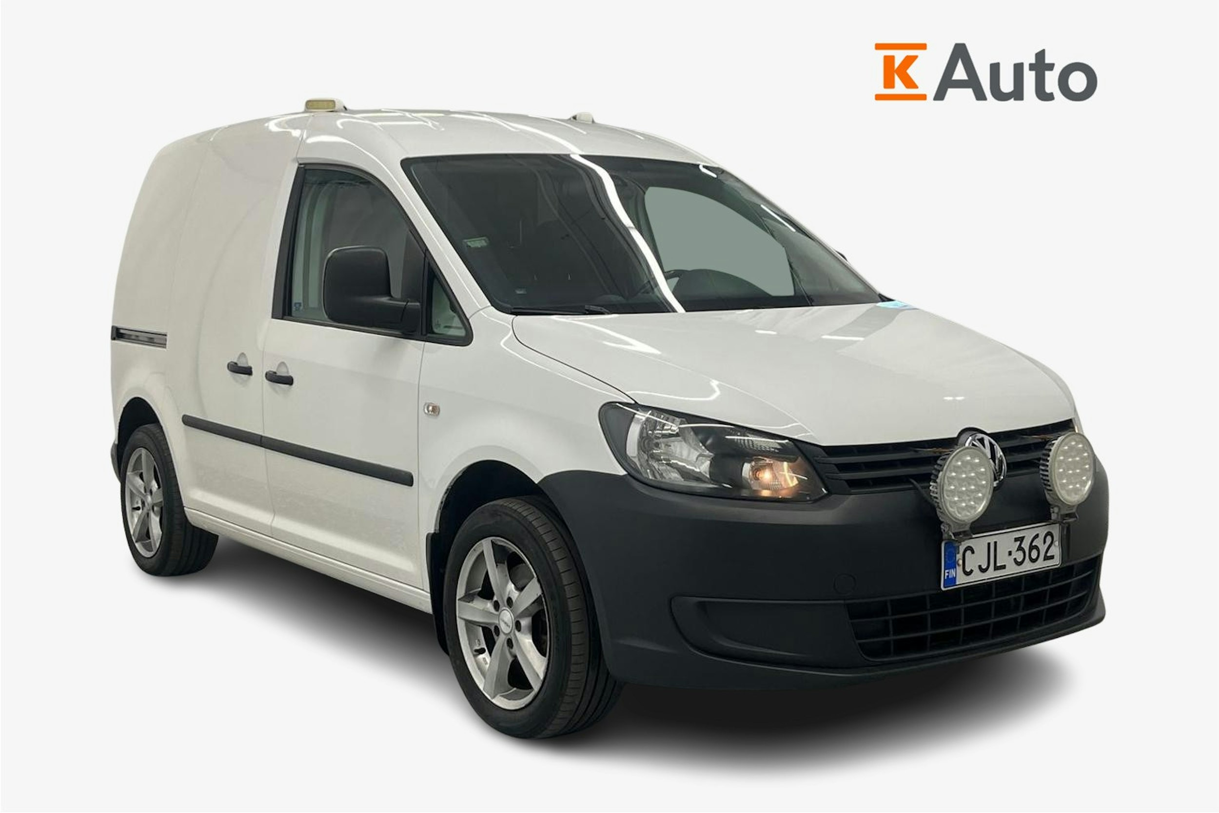 valkoinen Volkswagen Caddy 2015 kuva 4.