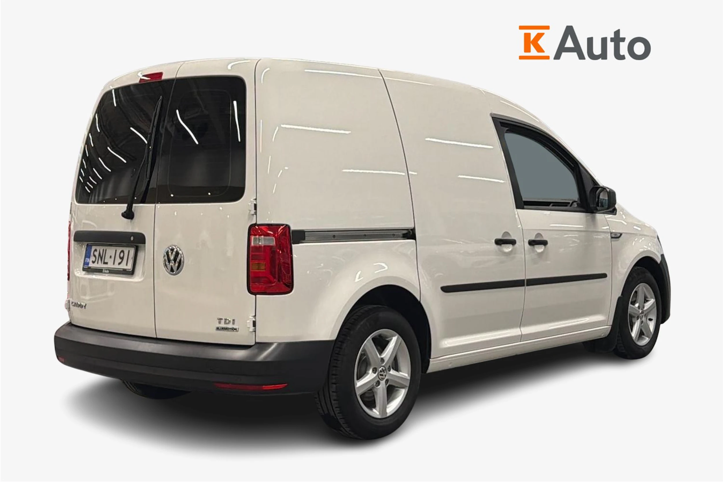 Valkoinen Volkswagen CADDY 2016 kuva 3.