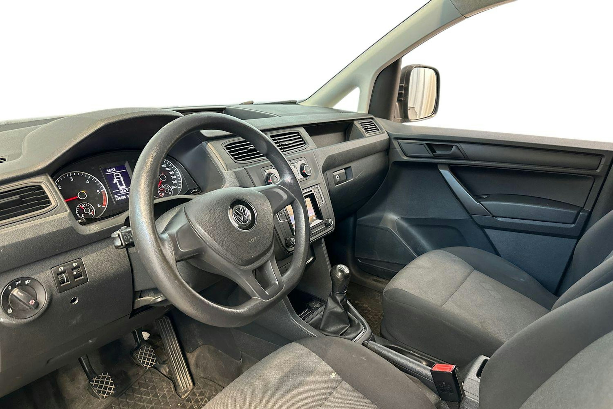 valkoinen Volkswagen Caddy 2016 kuva 3.