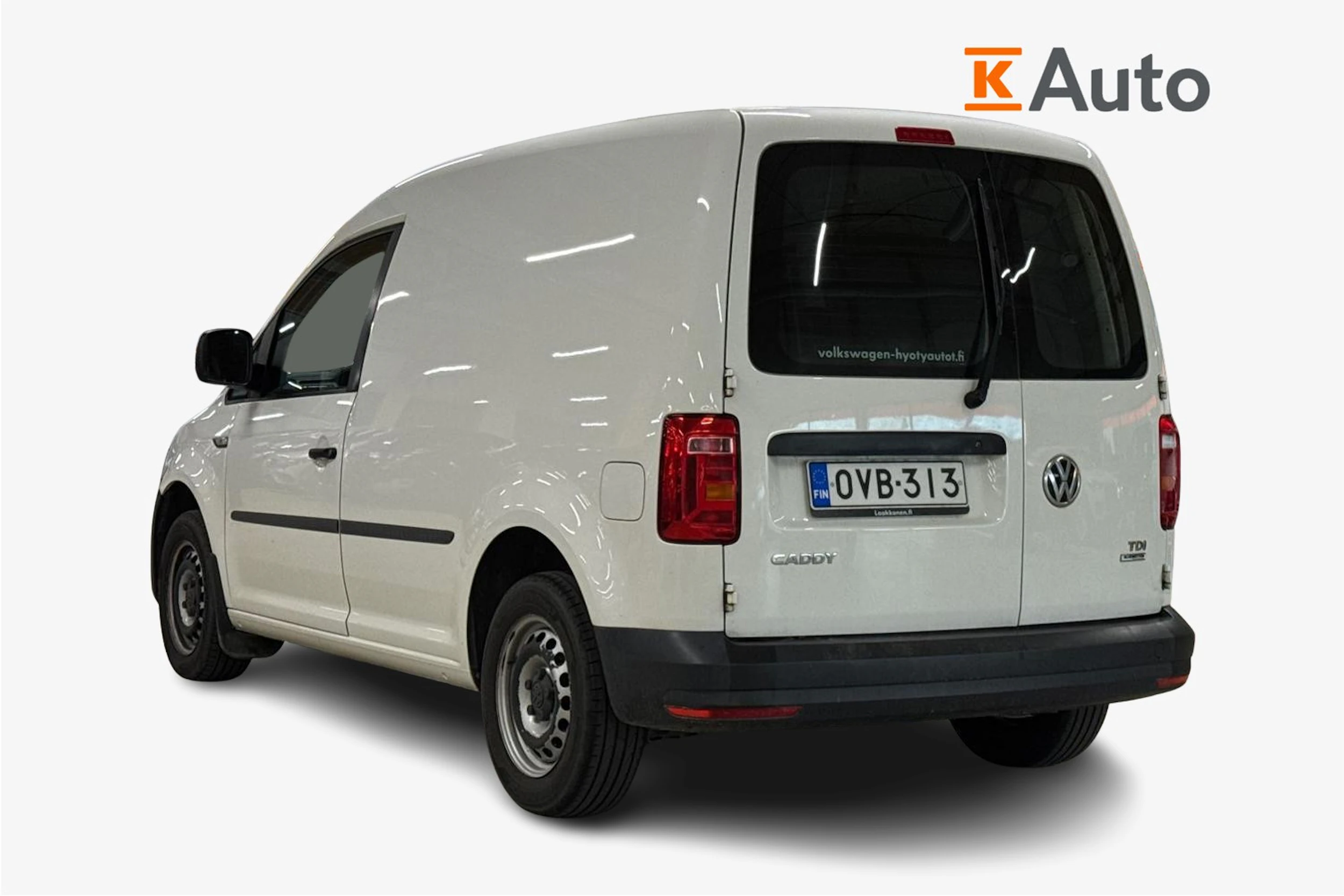 valkoinen Volkswagen Caddy 2016 kuva 2.