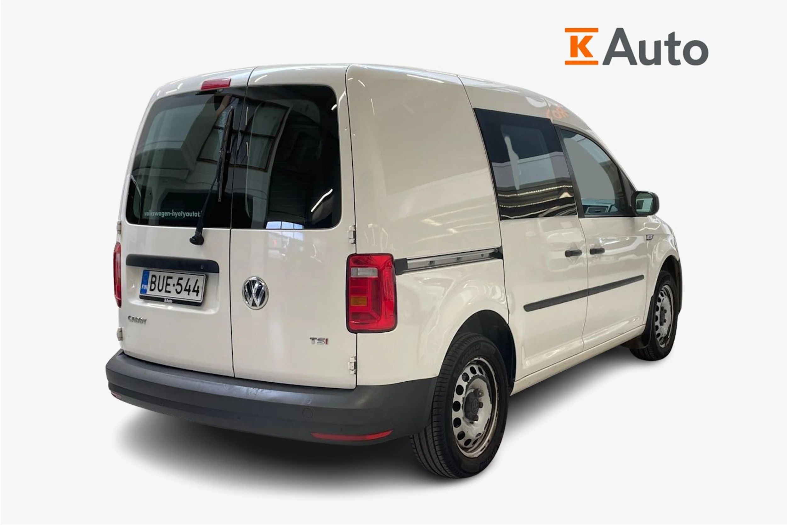 valkoinen Volkswagen Caddy 2017 kuva 3.