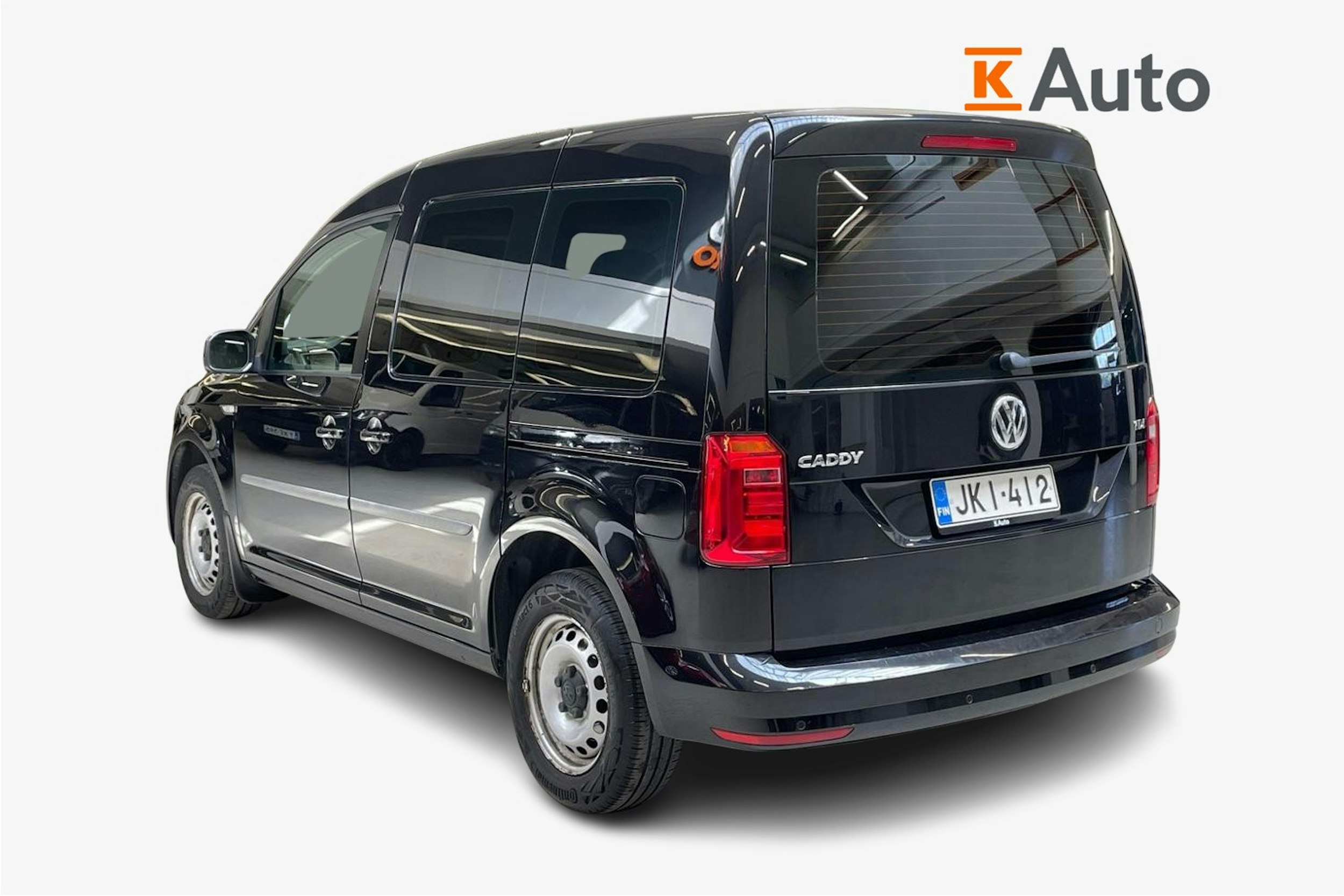 musta Volkswagen Caddy 2017 kuva 2.