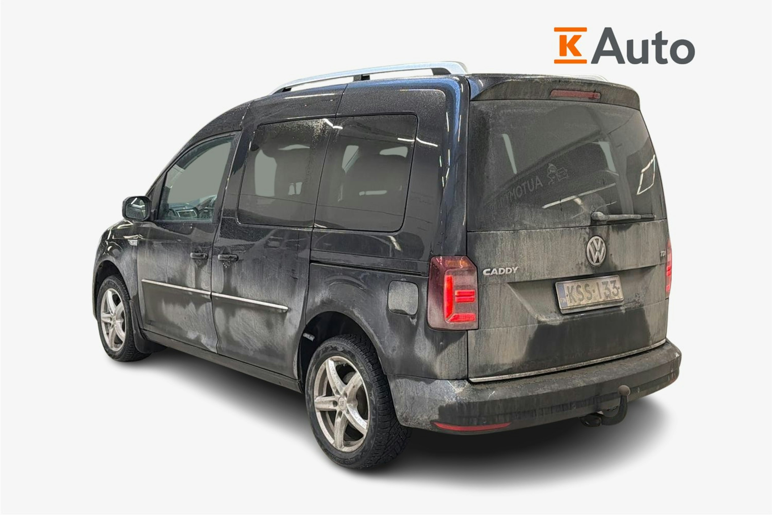 musta Volkswagen Caddy 2017 kuva 2.