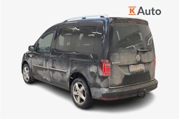 musta Volkswagen Caddy 2017 kuva 2.