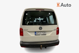 valkoinen Volkswagen Caddy 2017 kuva 3.