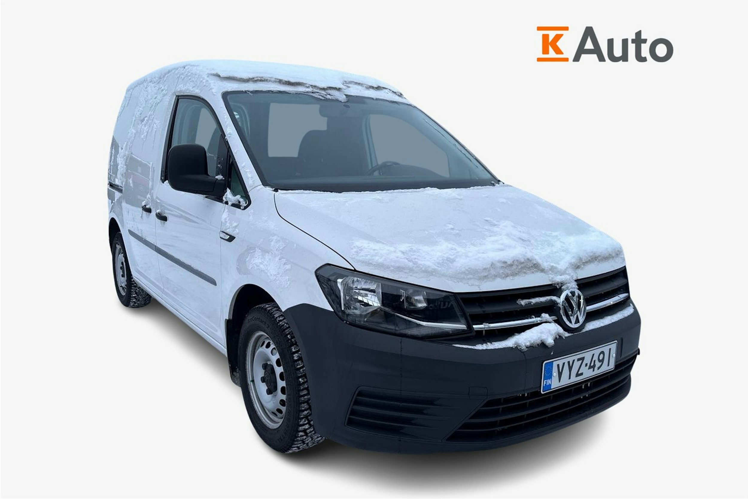 valkoinen Volkswagen Caddy 2017 kuva 2.