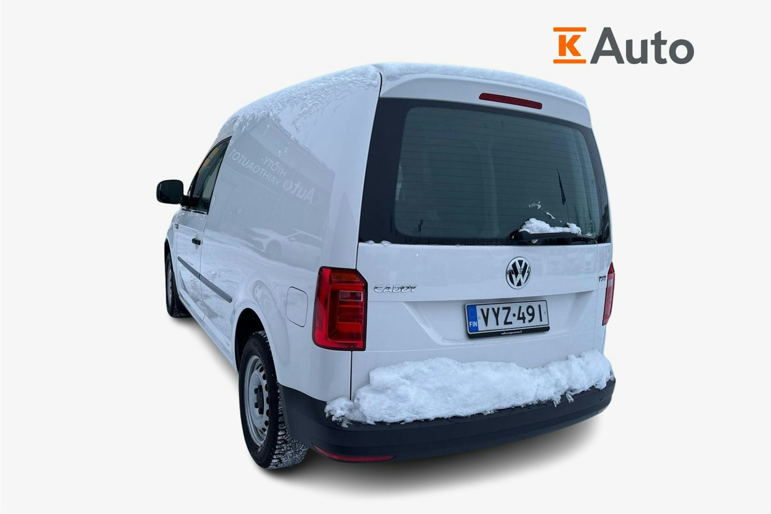 valkoinen Volkswagen Caddy 2017 kuva 3.