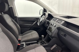 valkoinen Volkswagen Caddy 2017 kuva 13.