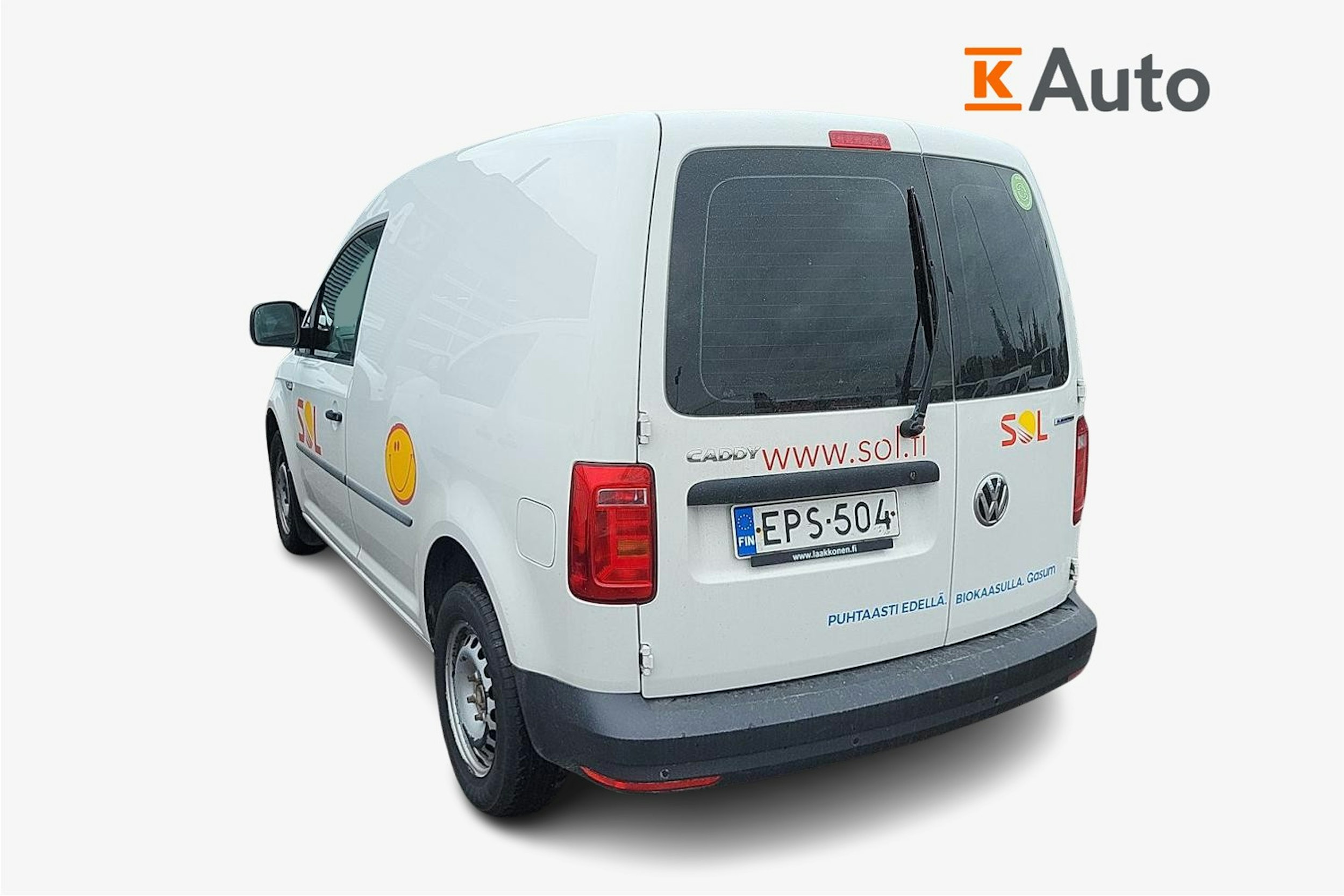 valkoinen Volkswagen Caddy 2018 kuva 2.