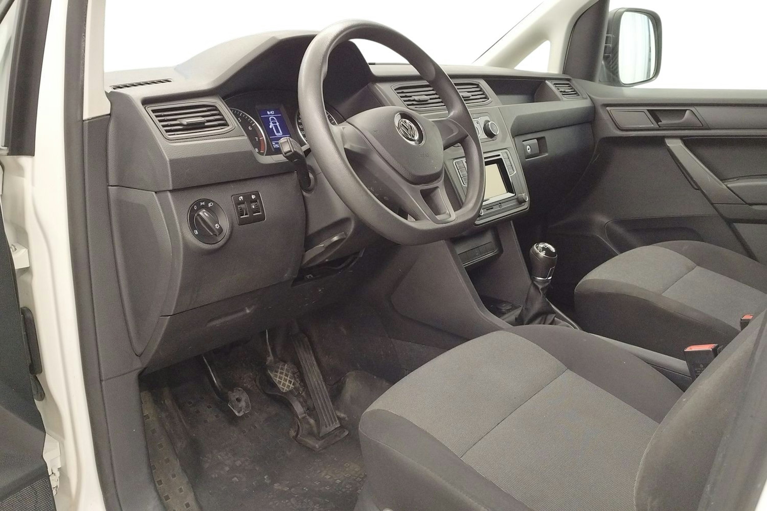 valkoinen Volkswagen Caddy 2018 kuva 7.