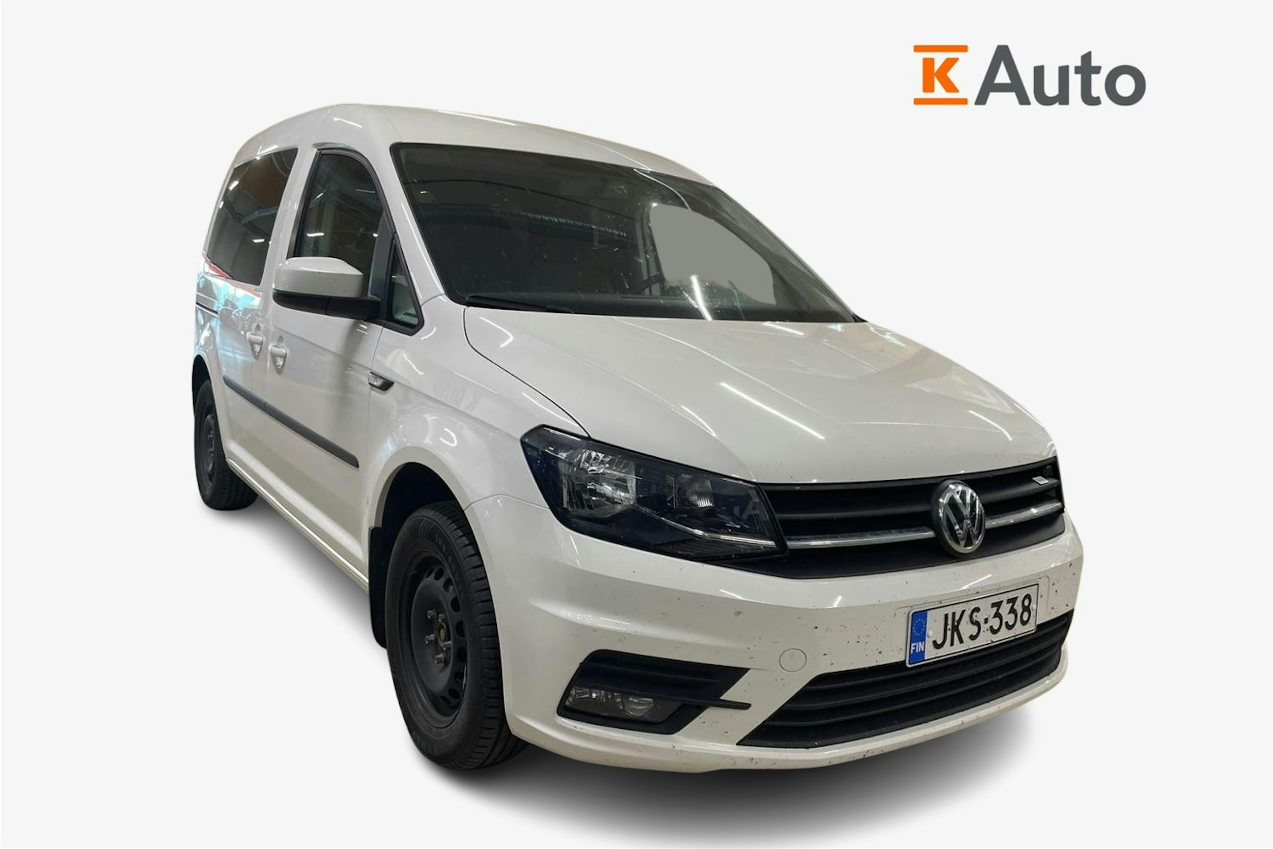 valkoinen Volkswagen Caddy 2018 kuva 1.