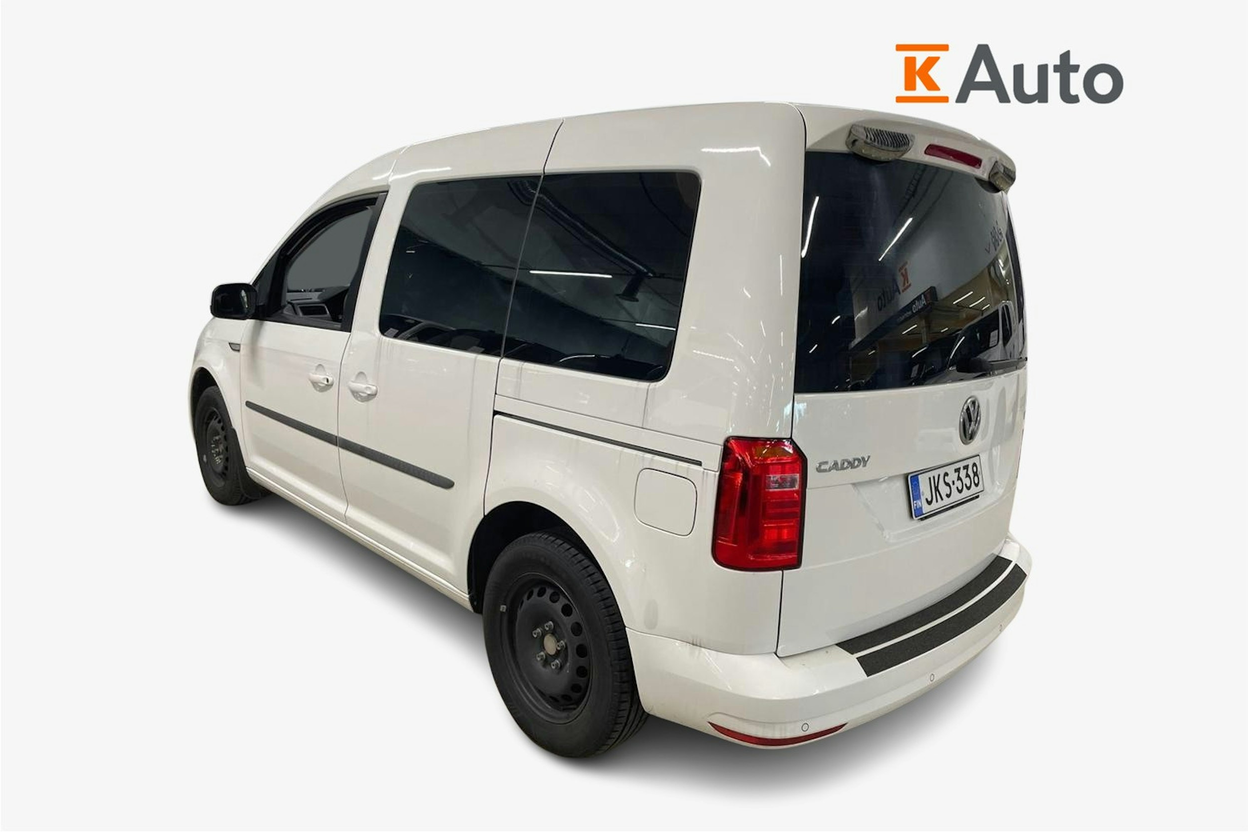 valkoinen Volkswagen Caddy 2018 kuva 2.
