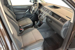 ruskea (beige) Volkswagen Caddy 2018 kuva 9.