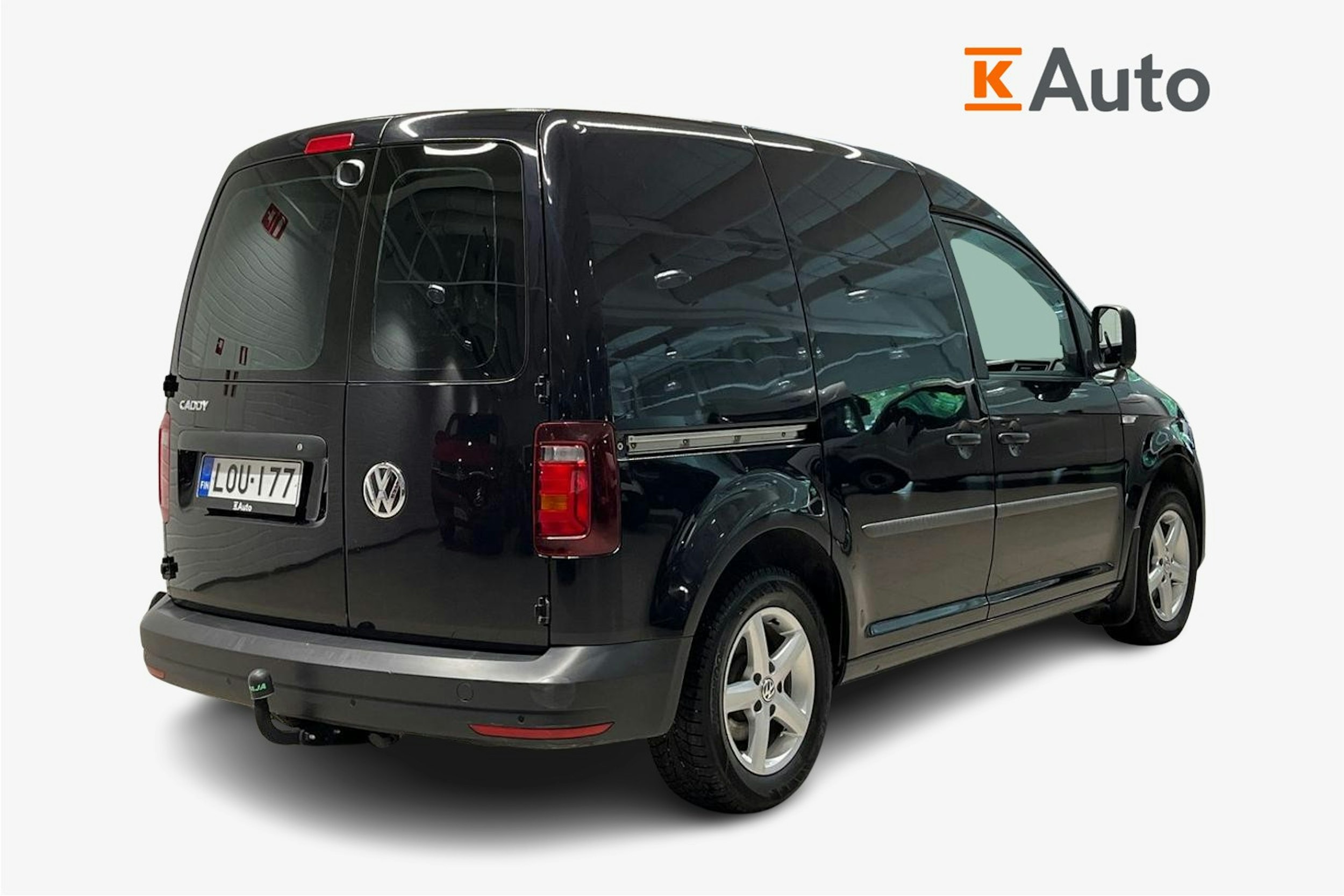 musta Volkswagen Caddy 2018 kuva 2.