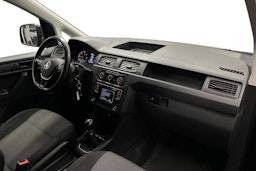 sininen Volkswagen Caddy 2018 kuva 9.