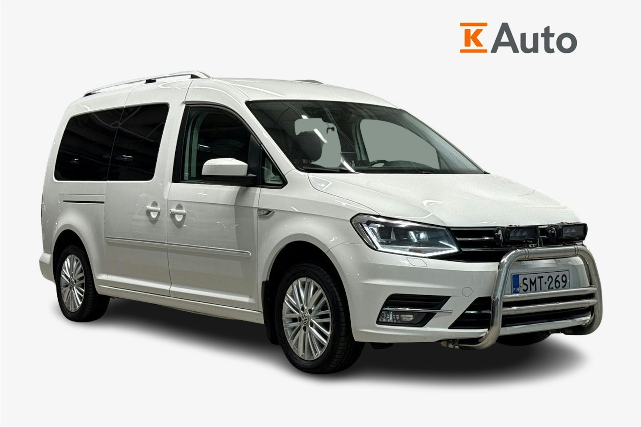 Valkoinen Volkswagen Caddy 2018 kuva 1.