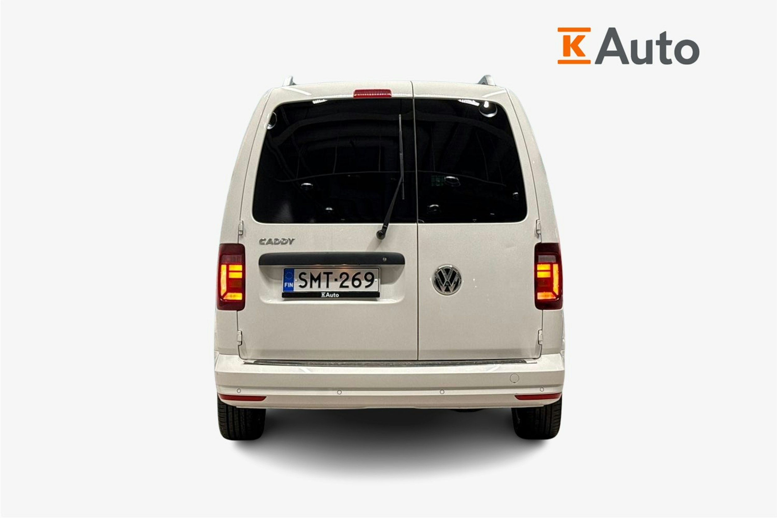 Valkoinen Volkswagen Caddy 2018 kuva 3.