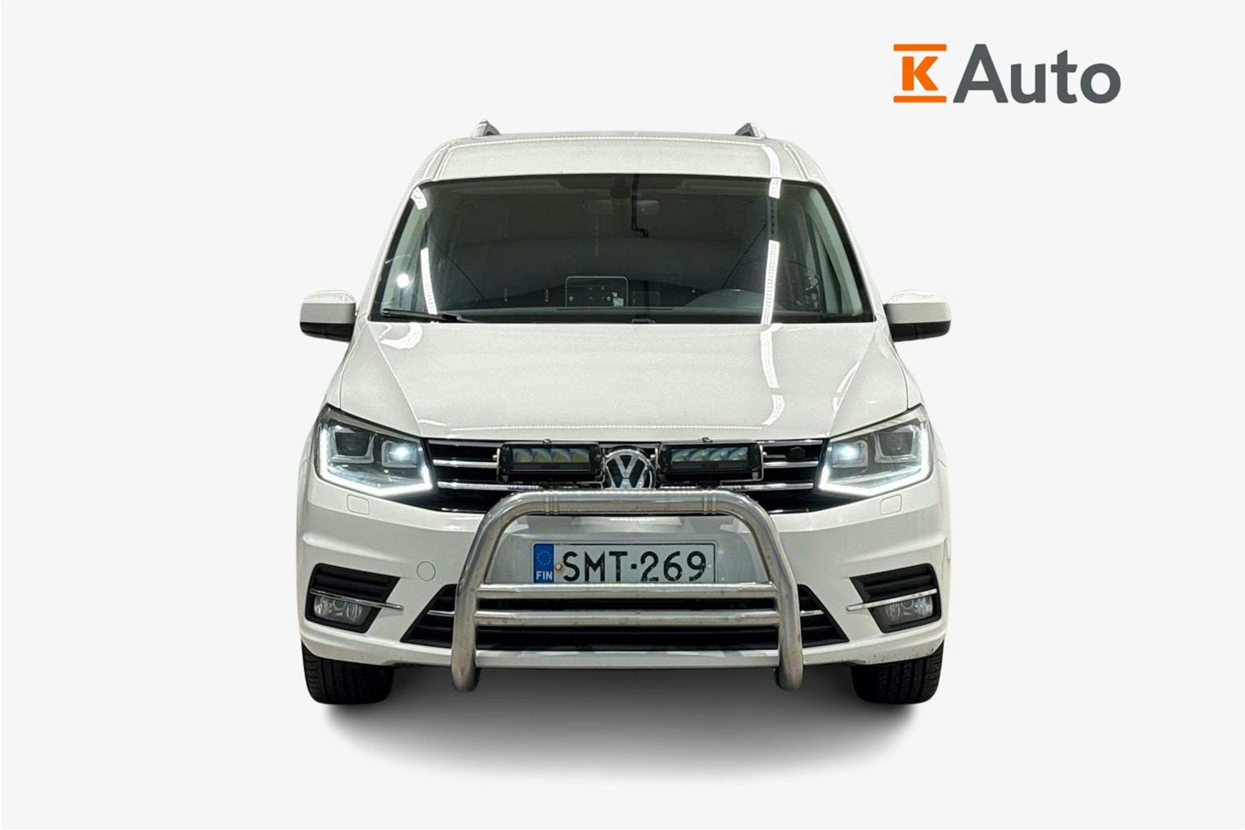 Valkoinen Volkswagen Caddy 2018 kuva 4.