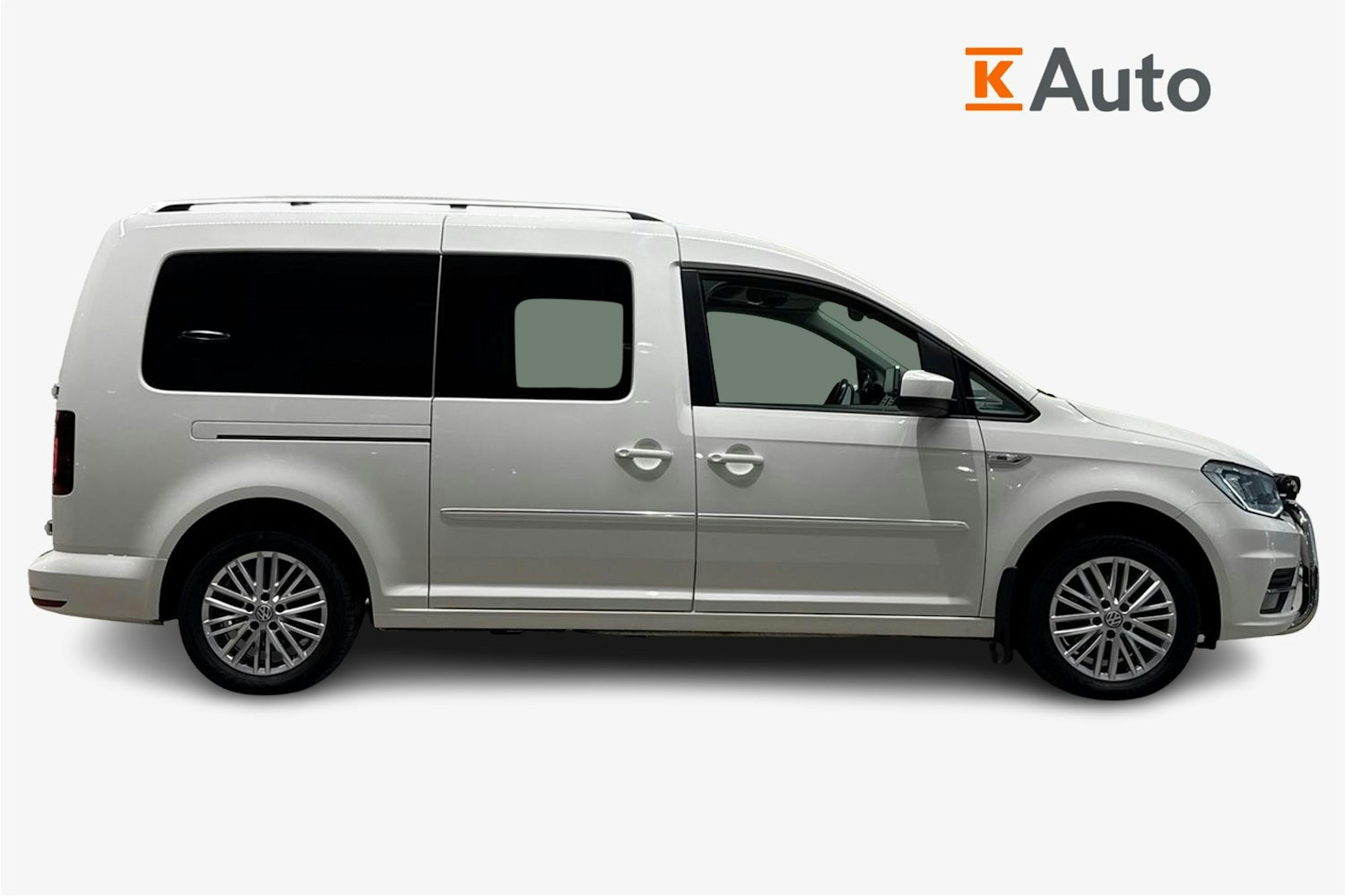 Valkoinen Volkswagen Caddy 2018 kuva 5.