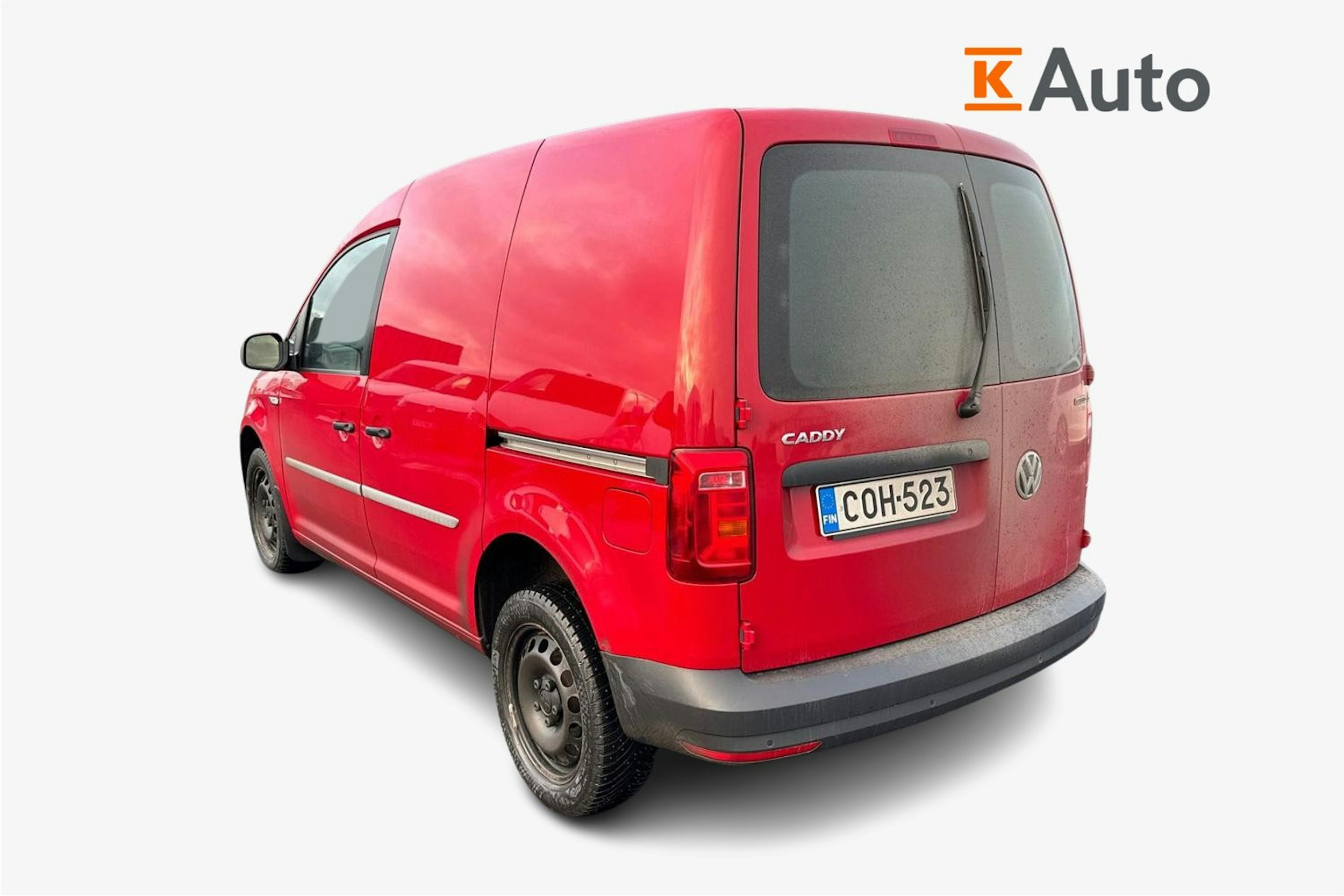 punainen Volkswagen Caddy 2019 kuva 2.