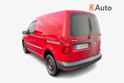 punainen Volkswagen Caddy 2019 kuva 2.